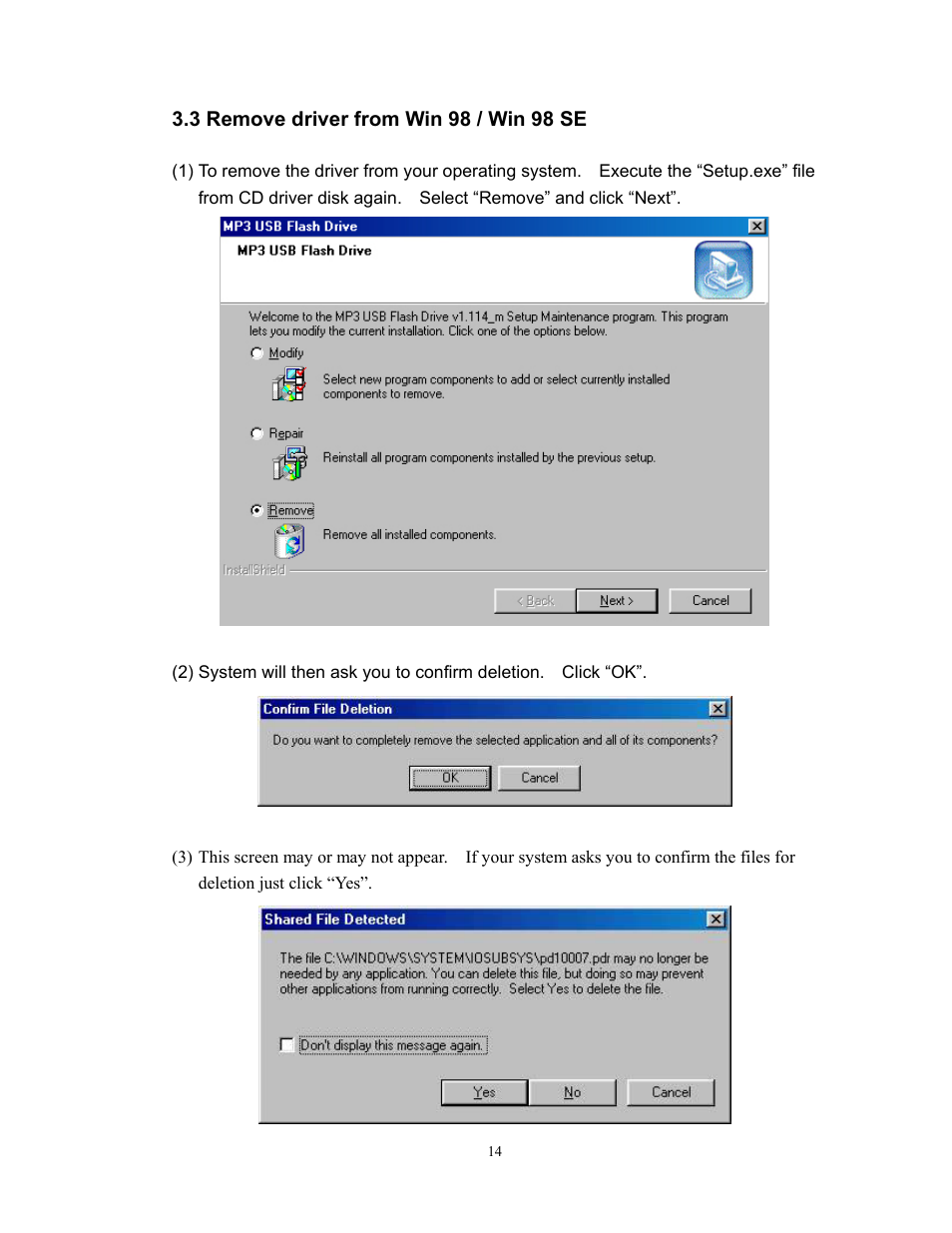 Kanguru Solutions mp3 player and usb flash drive User Manual | Page 15 / 19