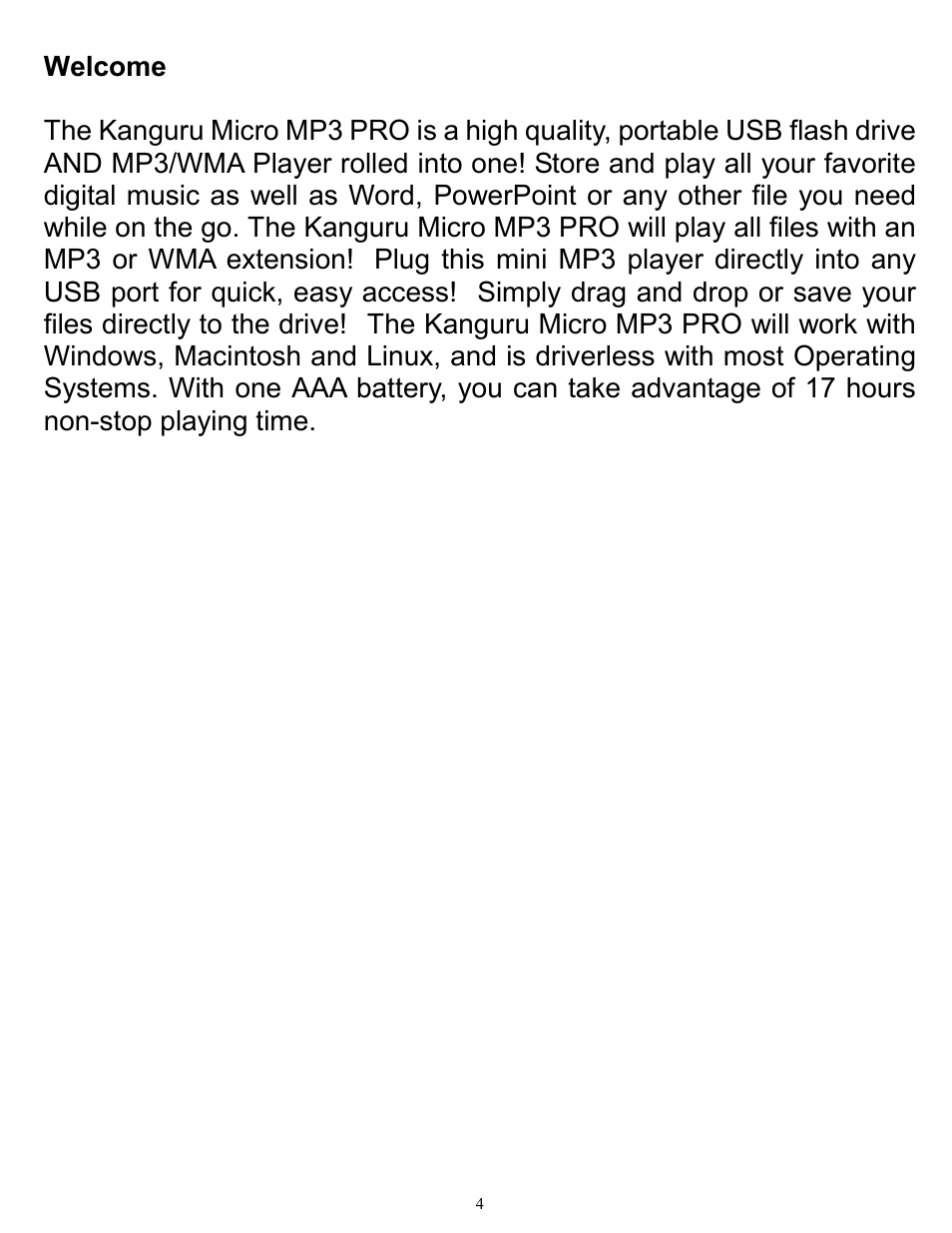 Kanguru Solutions 1.1 User Manual | Page 4 / 22