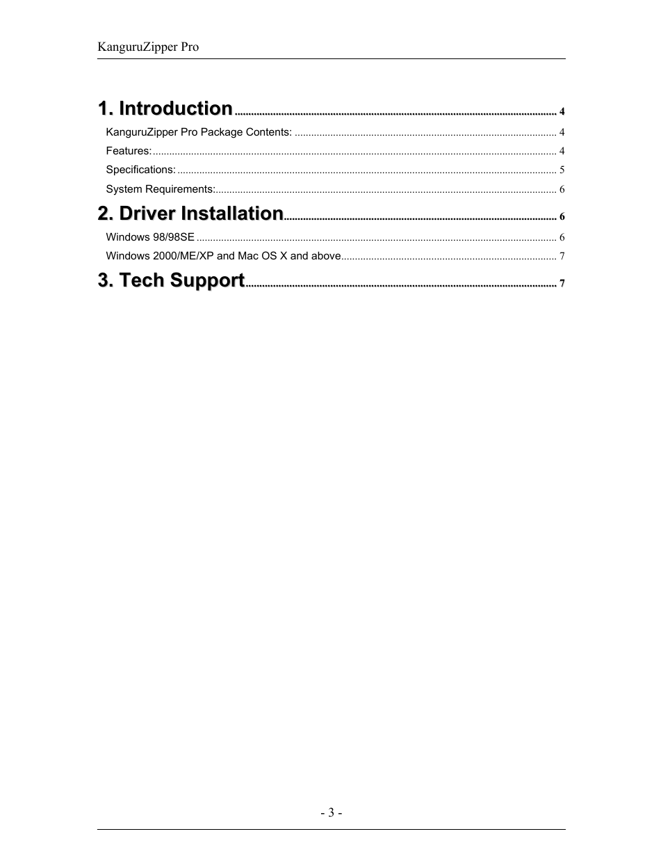 Kanguru Solutions Pro User Manual | Page 3 / 7