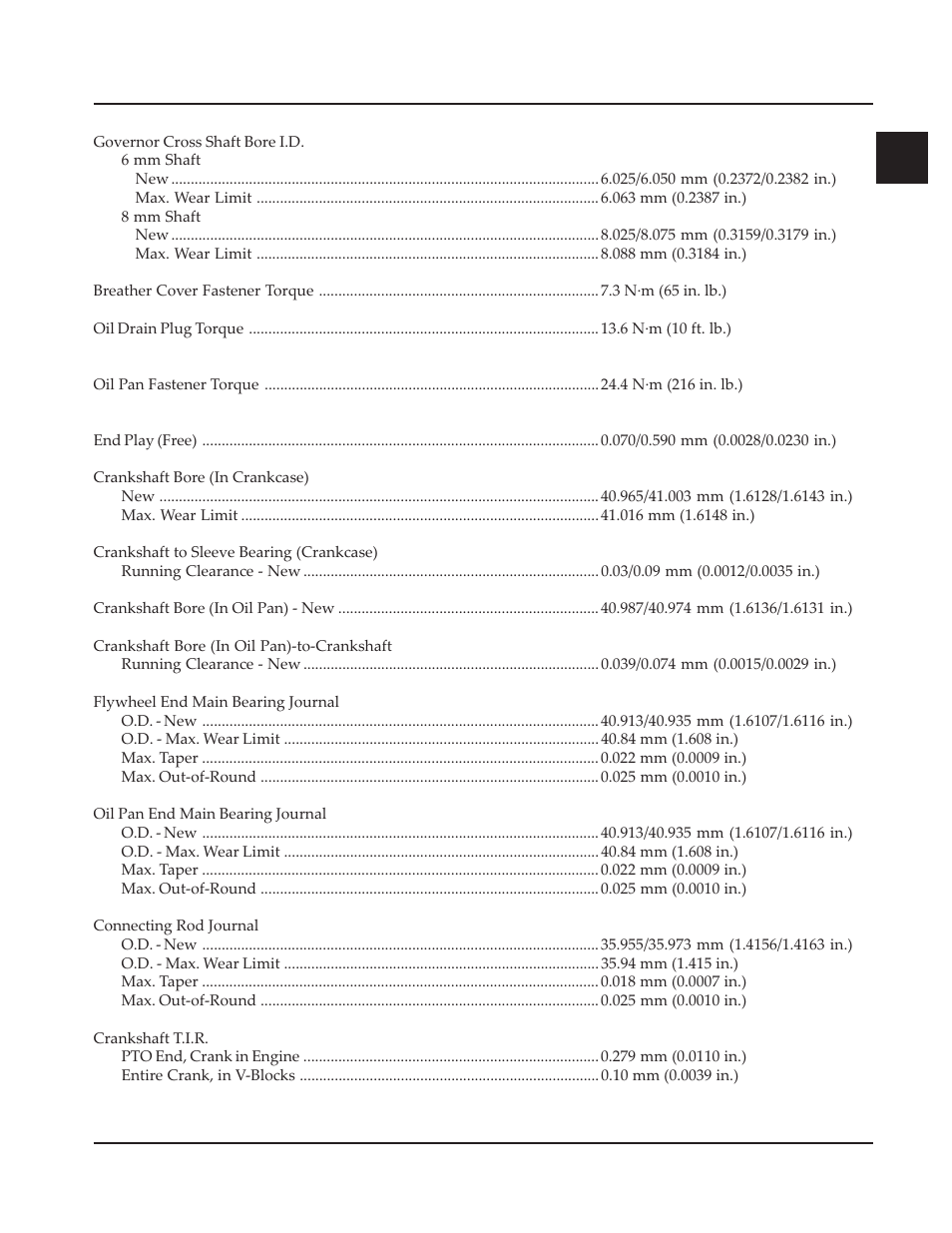 Kohler Command CV730 User Manual | Page 13 / 217