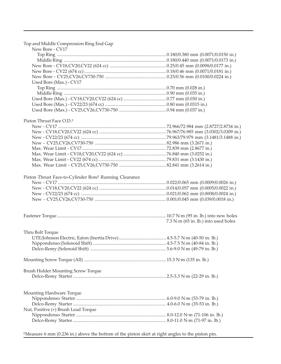 Kohler Command CV730 User Manual | Page 16 / 217