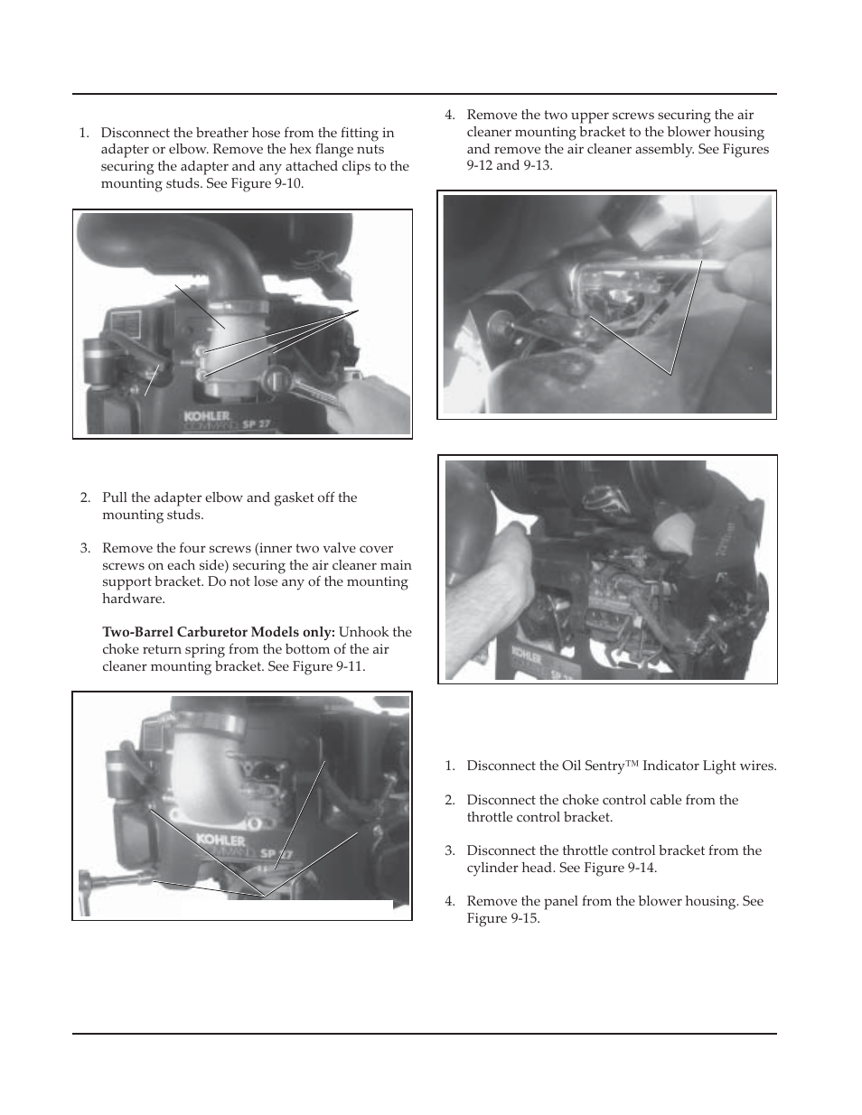 Kohler Command CV730 User Manual | Page 160 / 217