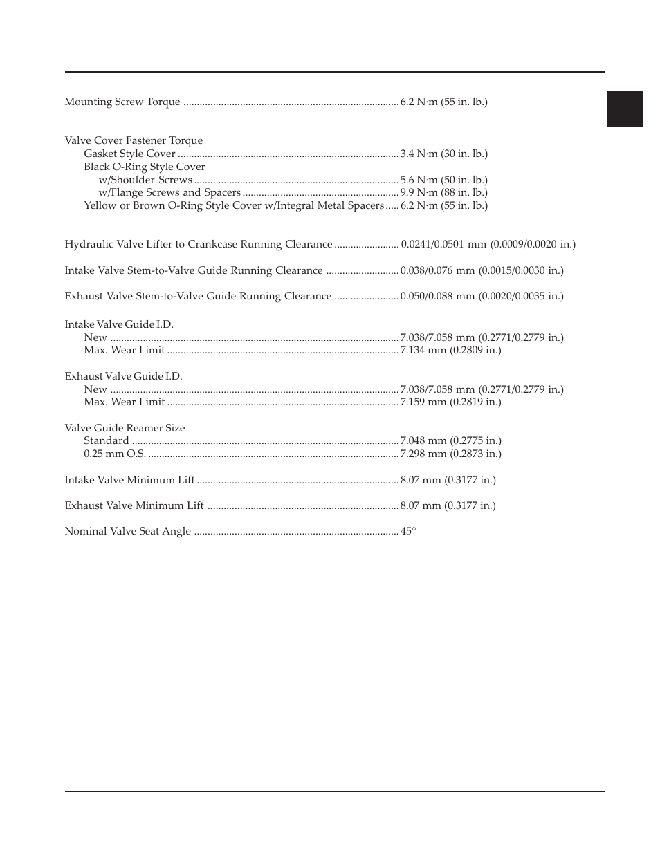 Kohler Command CV730 User Manual | Page 17 / 217