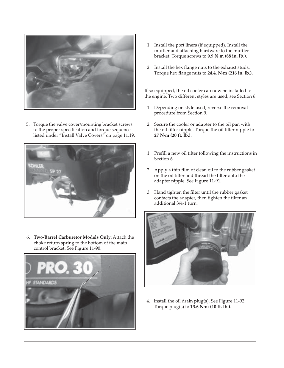 Kohler Command CV730 User Manual | Page 215 / 217
