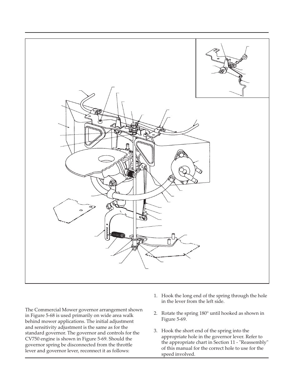 Commercial mower governor arrangement | Kohler Command CV730 User Manual | Page 66 / 217