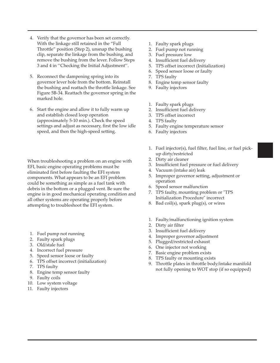 Troubleshooting | Kohler Command CV730 User Manual | Page 92 / 217