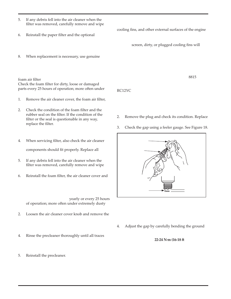 Kohler Courage XTR-6 User Manual | Page 12 / 19