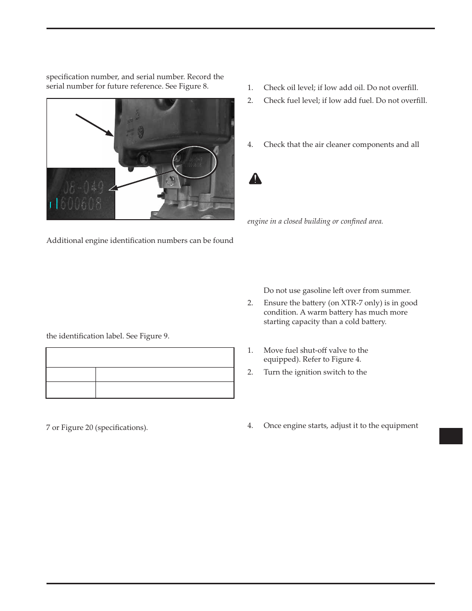 Kohler Courage XTR-6 User Manual | Page 7 / 19