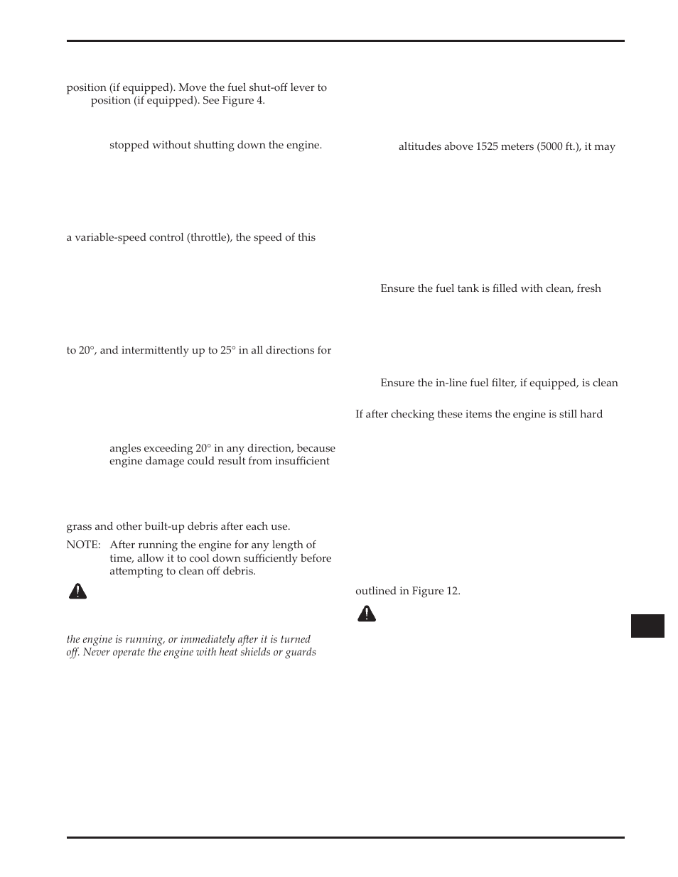 Kohler Courage XTR-6 User Manual | Page 9 / 19