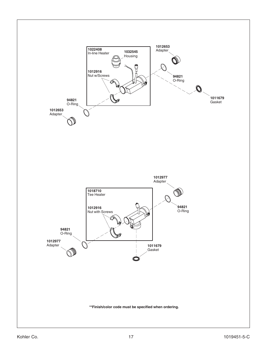 Kohler Bath Whirlpool with Neckjets K-865 User Manual | Page 17 / 56