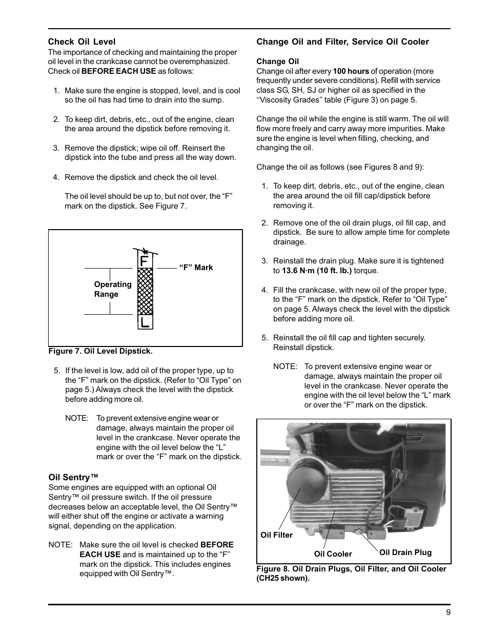 Kohler CH18-26 User Manual | Page 9 / 19