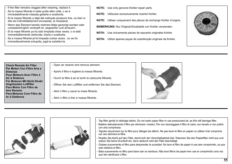 Kohler KD477-2 User Manual | Page 55 / 120