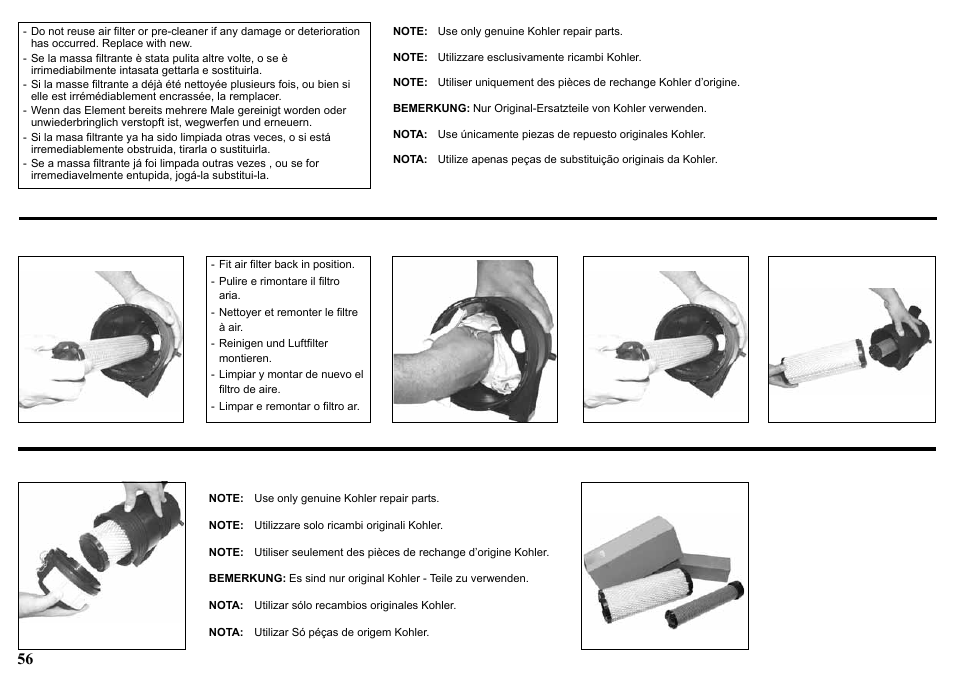 Kohler KD477-2 User Manual | Page 56 / 120