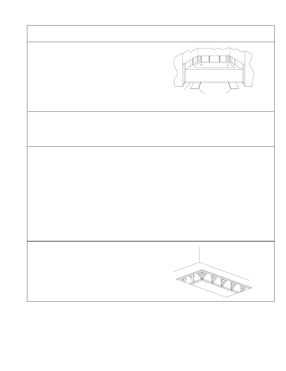 Site requirements, Old bath removal, Subfloor preparation | Stud pocket preparation | Kohler Builder Portfoilio Whirlpool baths K-1215-AC User Manual | Page 13 / 28