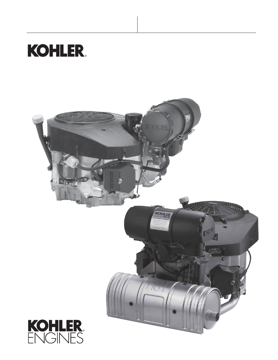 Kohler Command Pro CV960 User Manual | 20 pages