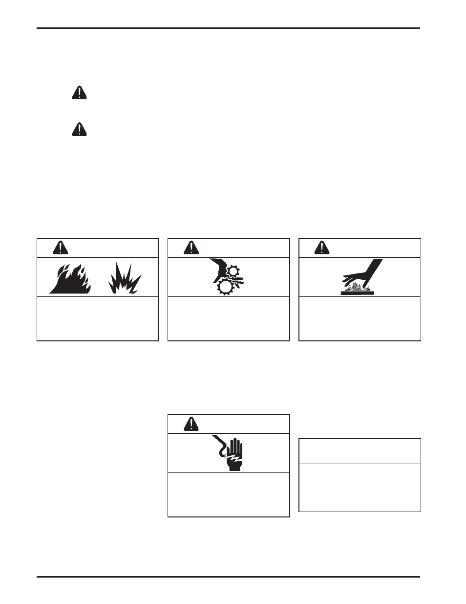 Warning, Caution | Kohler Command Pro CV960 User Manual | Page 2 / 20