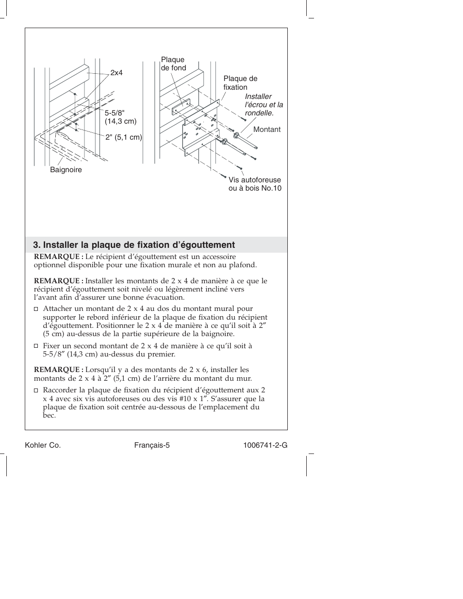 Kohler Wall/Ceiling Mount Faucet K-922/K-923 User Manual | Page 17 / 36
