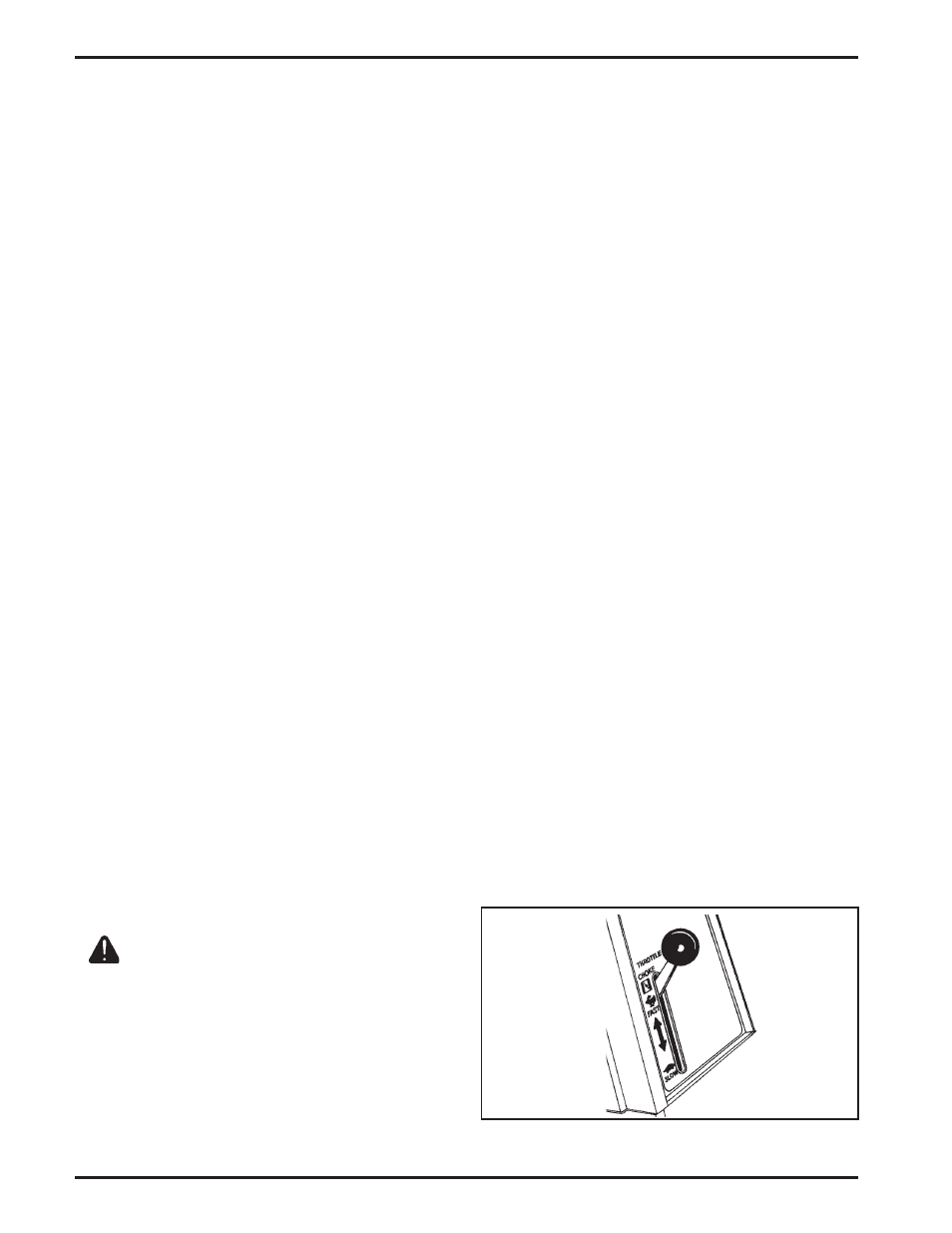 Operating instructions | Kohler Courage SV600 User Manual | Page 6 / 16