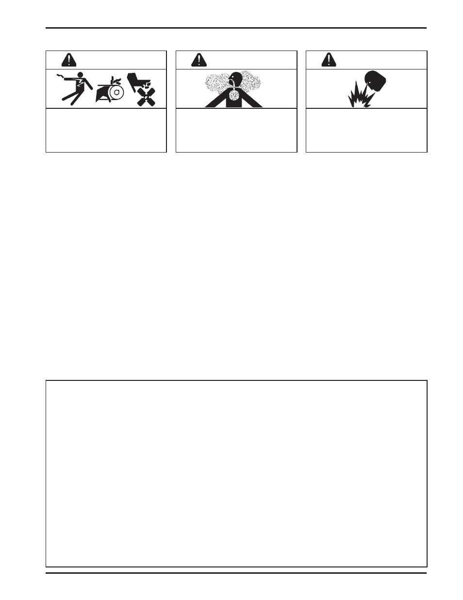 Warning | Kohler Command Pro CH980 User Manual | Page 3 / 20