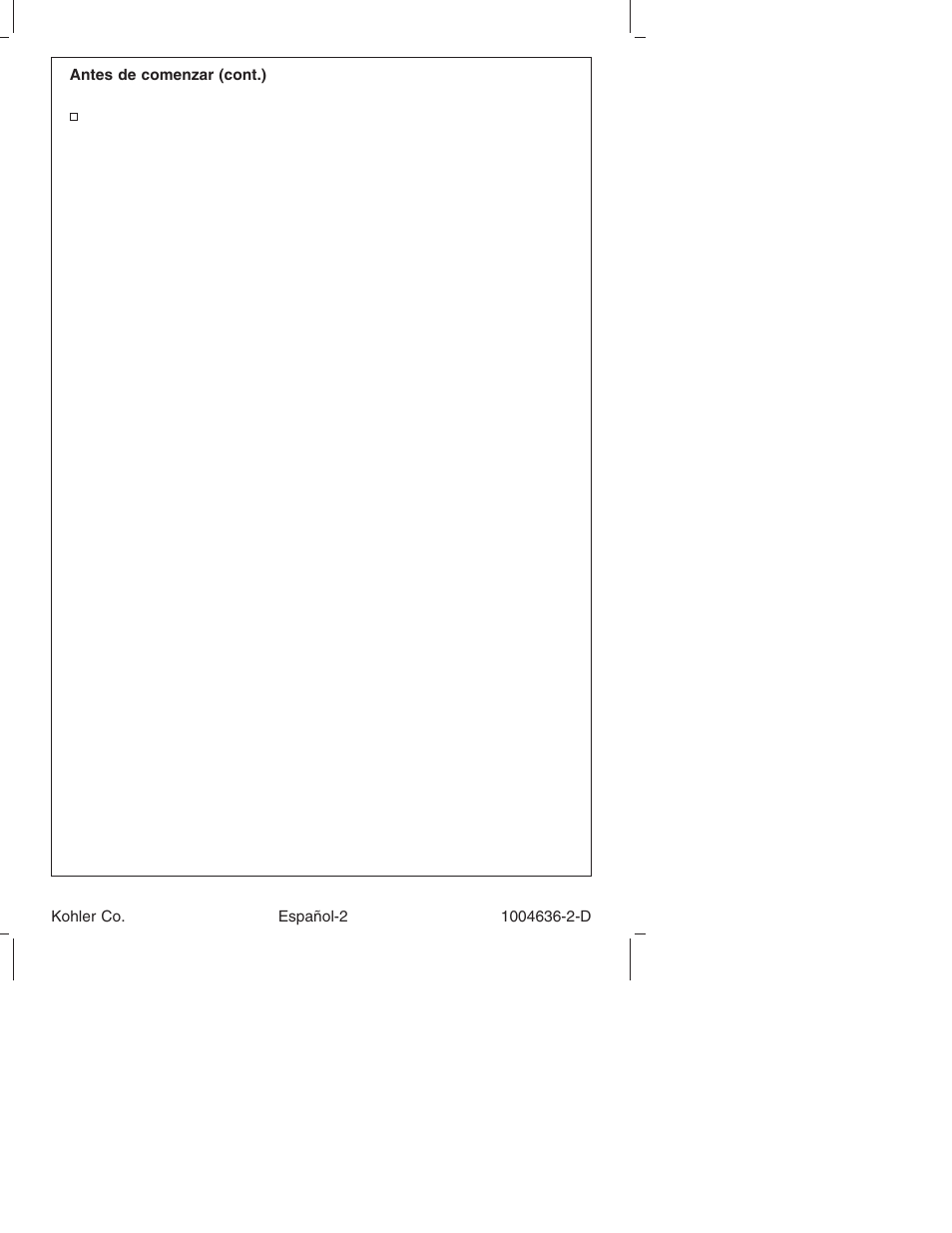 Kohler K-16111 User Manual | Page 17 / 24