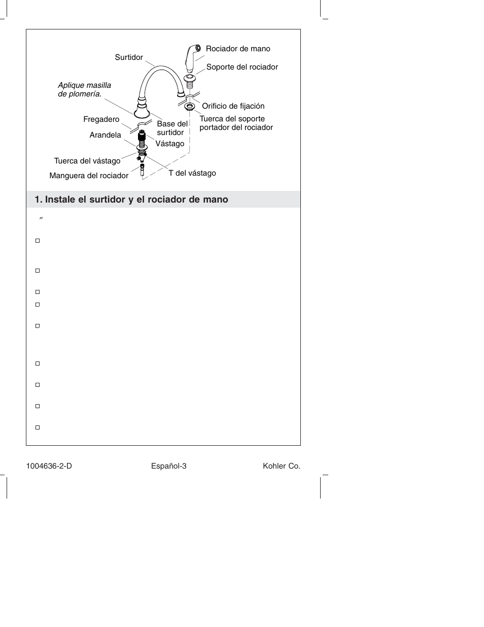 Kohler K-16111 User Manual | Page 18 / 24