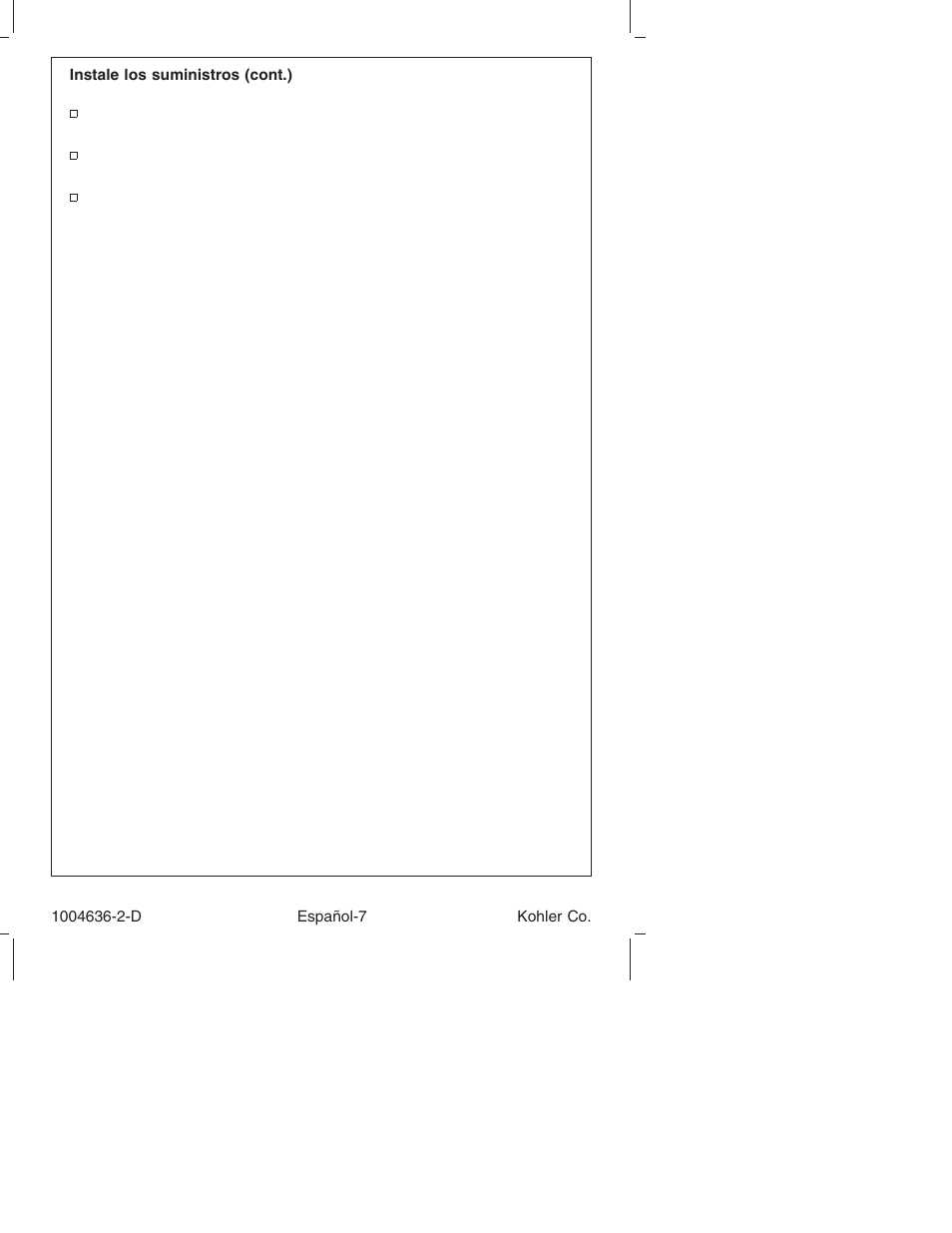 Kohler K-16111 User Manual | Page 22 / 24