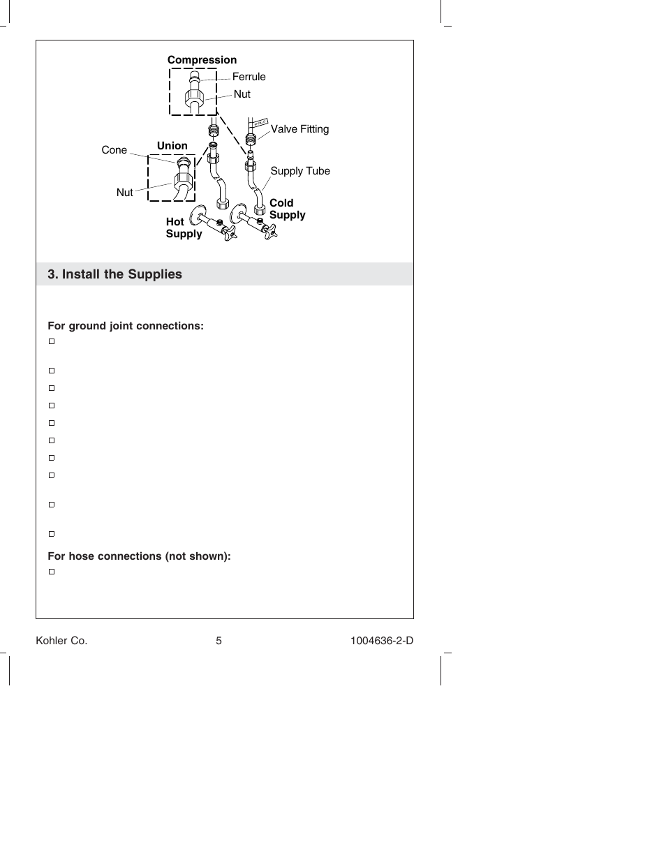 Kohler K-16111 User Manual | Page 5 / 24