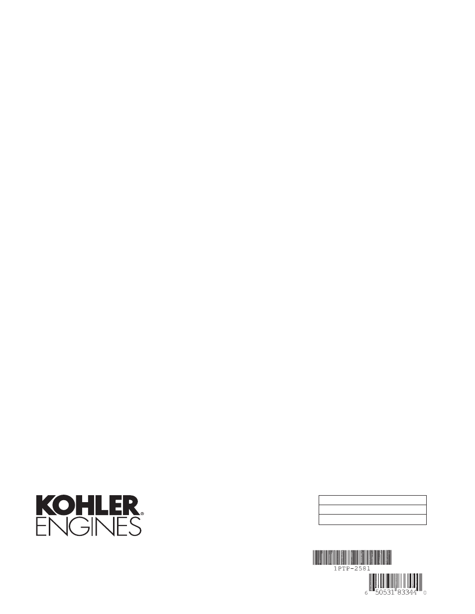 Kohler Command Pro CV980 User Manual | Page 138 / 138