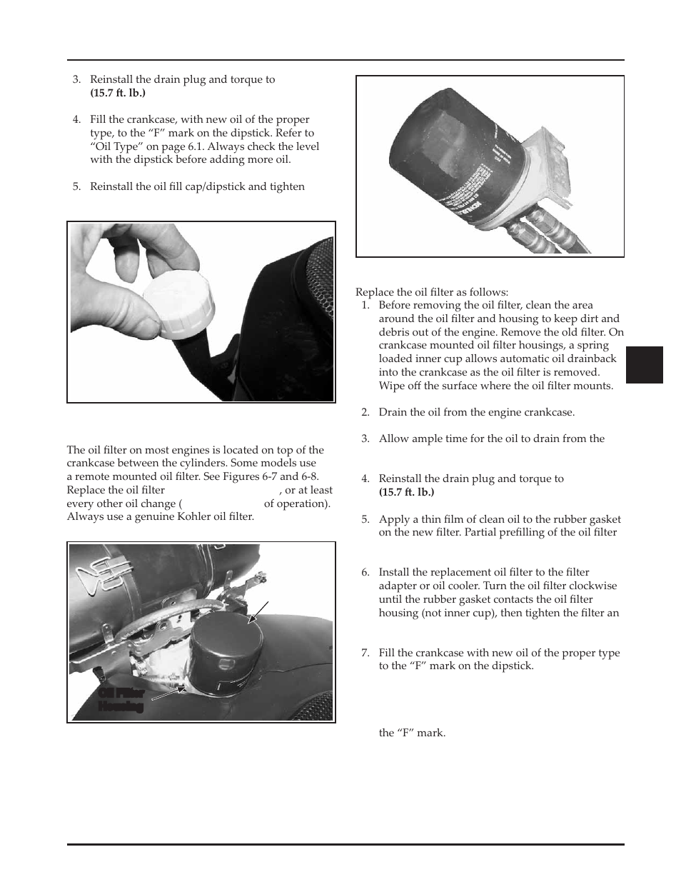 Kohler Command Pro CV980 User Manual | Page 47 / 138