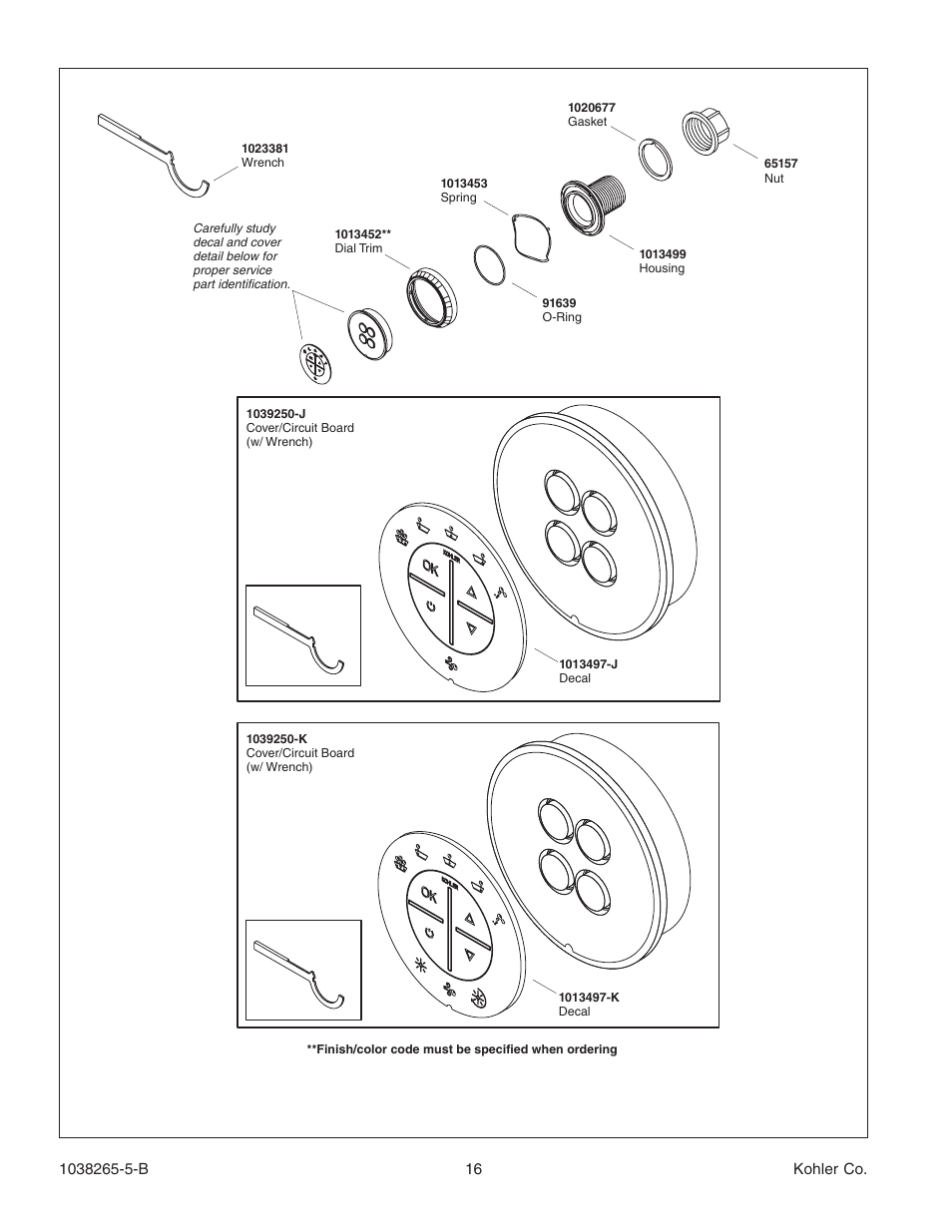 Kohler Bath With Airjets K-1375 User Manual | Page 16 / 48