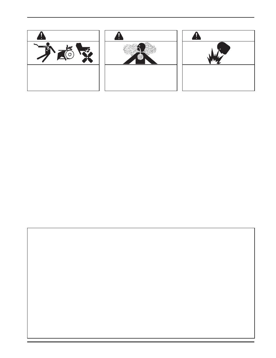 Warning | Kohler COMMAND PRO CS8.5 User Manual | Page 3 / 20