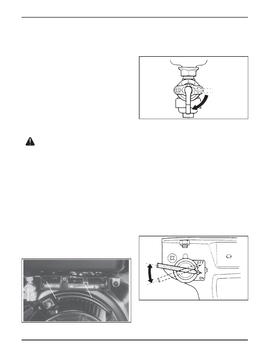 Operating instructions | Kohler COMMAND PRO CS8.5 User Manual | Page 6 / 20