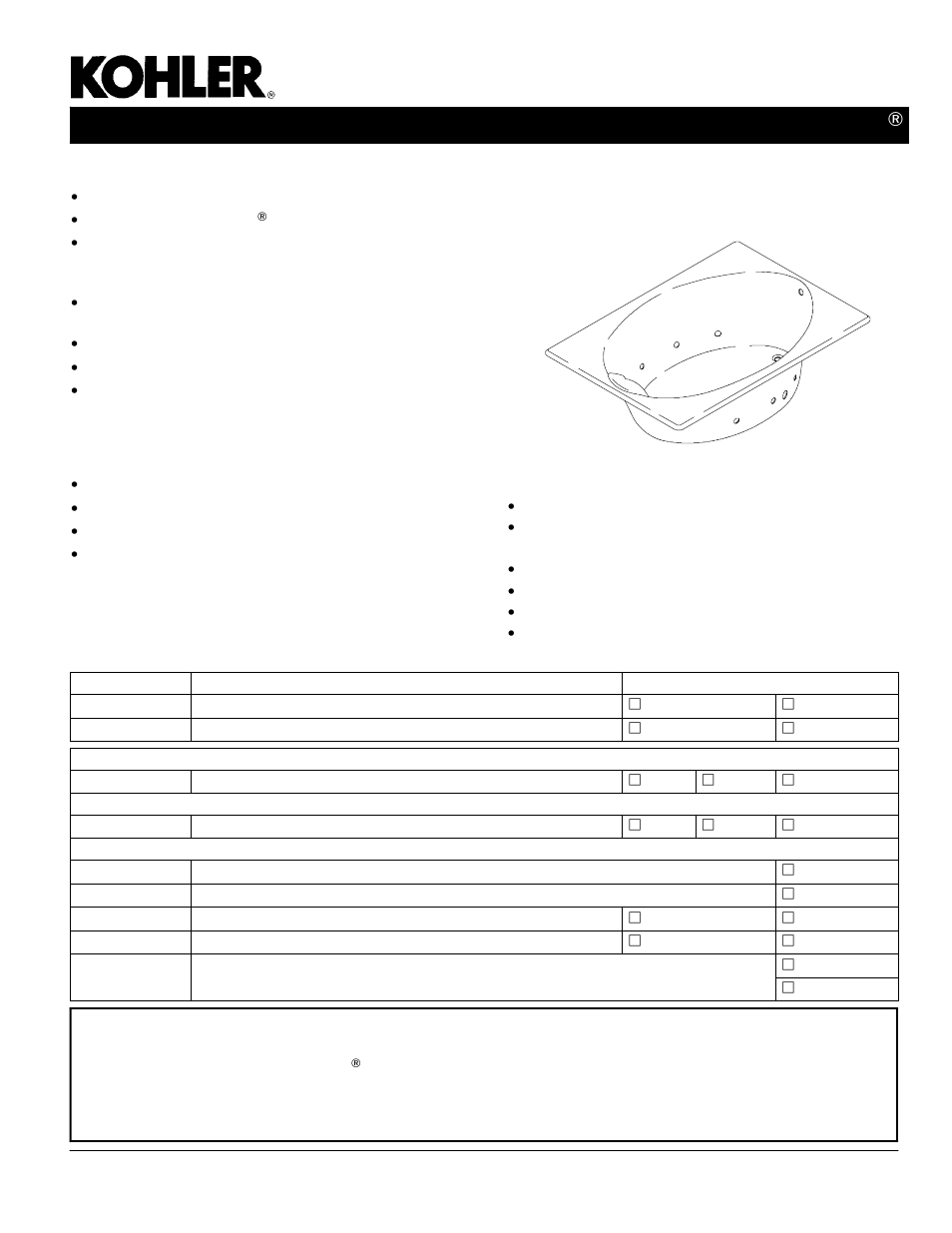 Kohler Pristine K-1179 User Manual | 2 pages