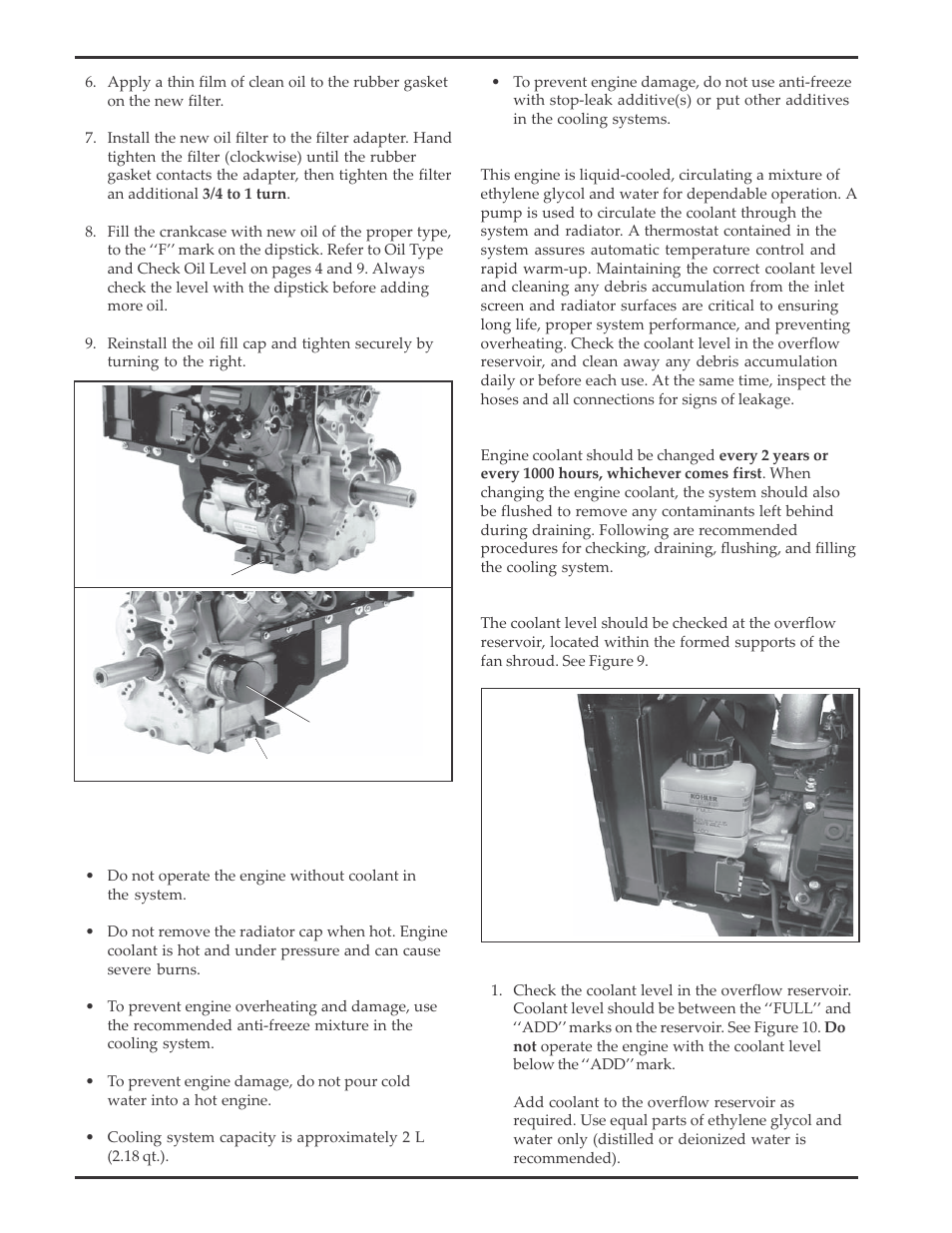 Kohler Aegis LH640 User Manual | Page 10 / 20