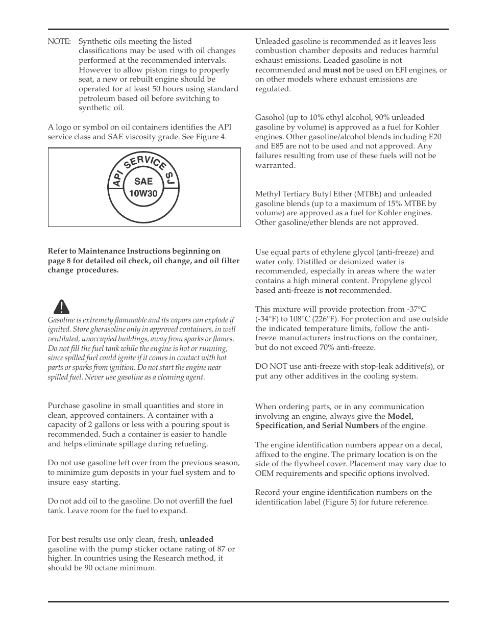 Kohler Aegis LH640 User Manual | Page 5 / 20