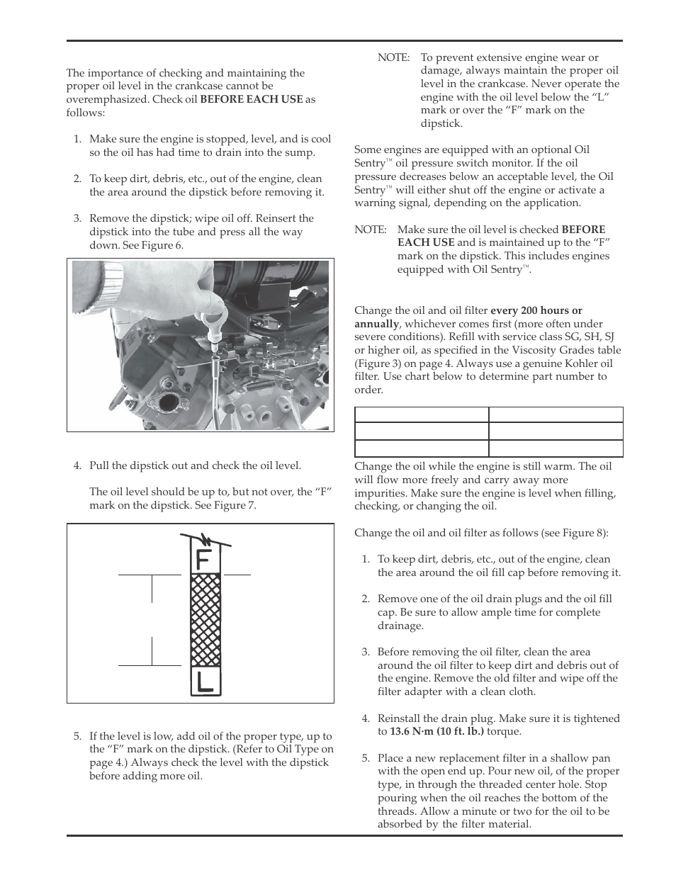 Kohler Aegis LH640 User Manual | Page 9 / 20