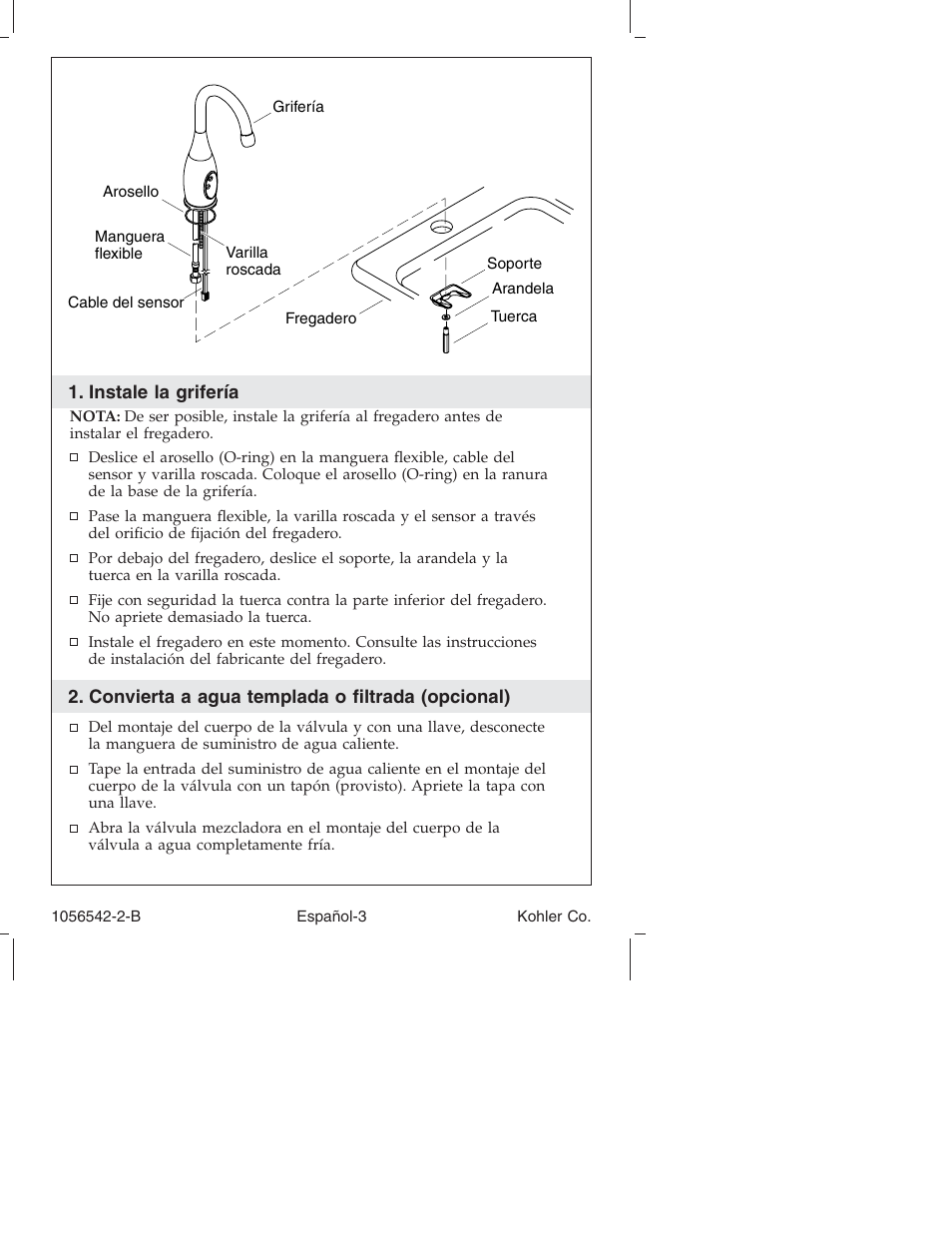 Kohler K-10103 User Manual | Page 30 / 44