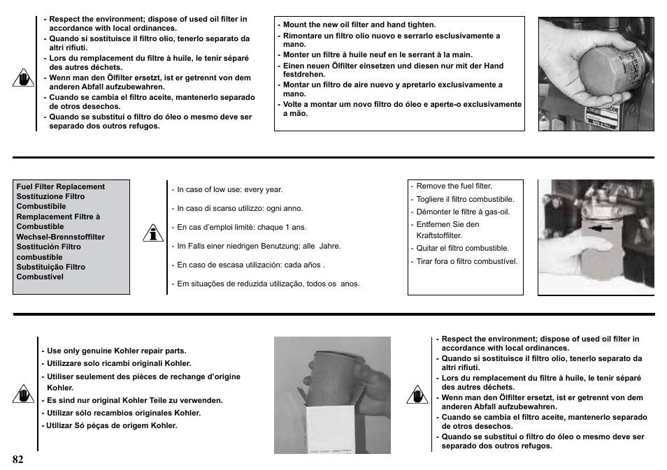 Kohler KDW1003 User Manual | Page 82 / 152