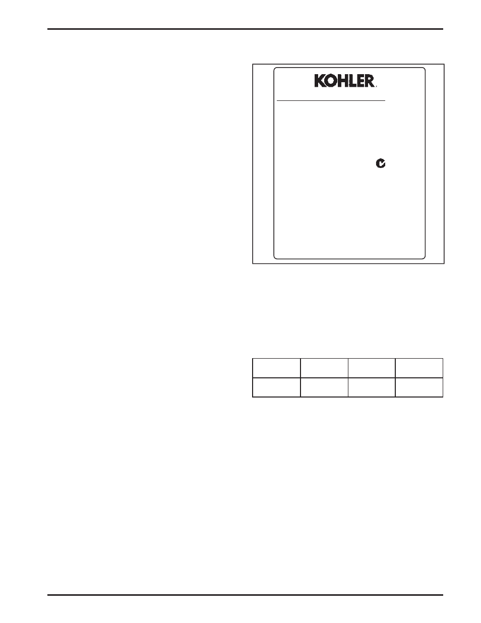 Kohler Aegis LV675 User Manual | Page 5 / 20