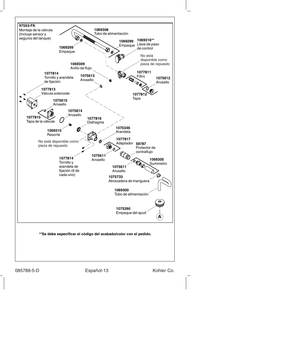 Kohler Touchless Urinal K4915 User Manual | Page 36 / 40