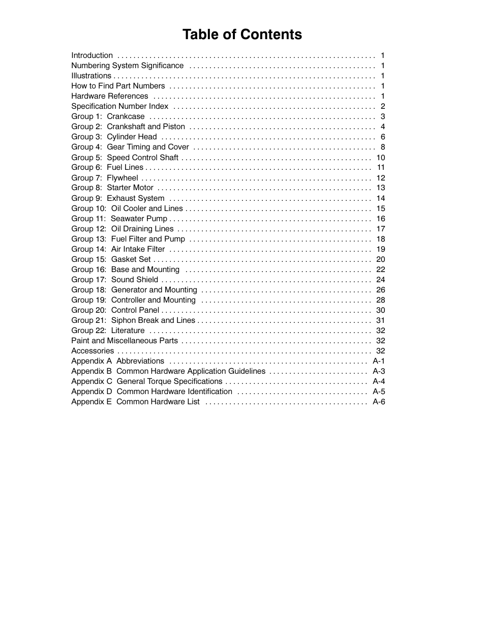 Kohler 4EOZ User Manual | Page 2 / 44