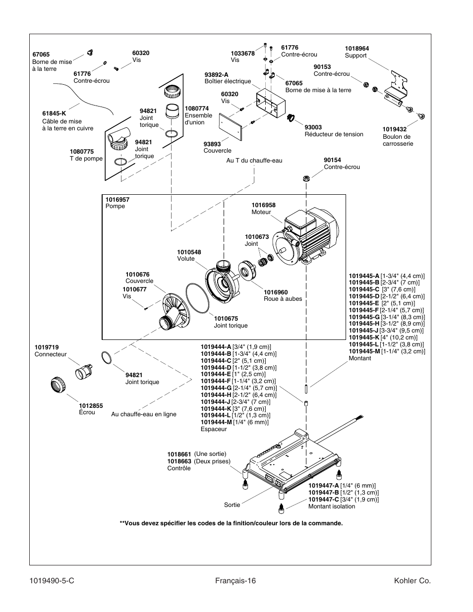 Kohler Bath Whirlpool K-812-N1 User Manual | Page 34 / 56