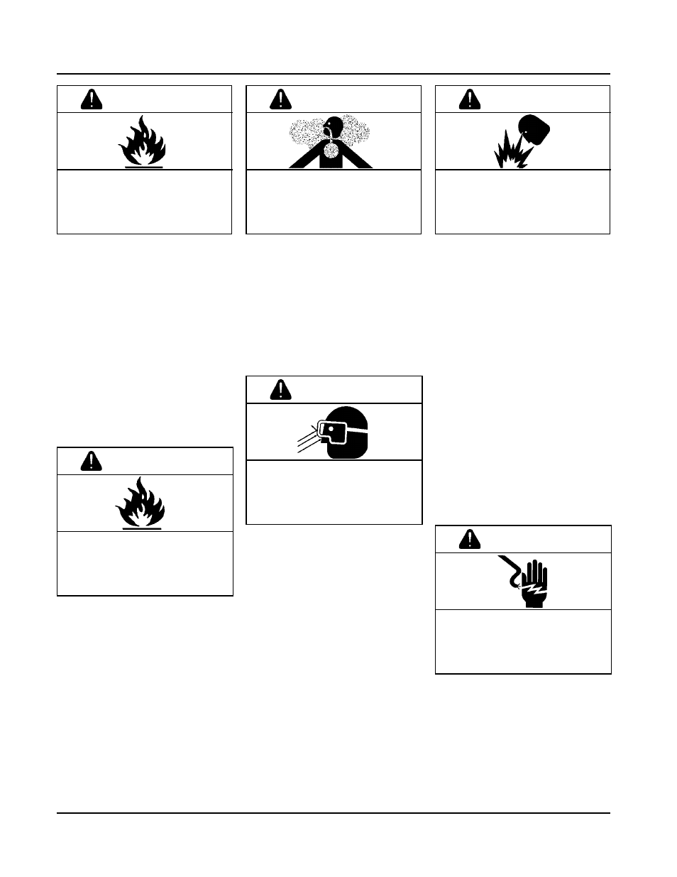 Warning, Caution | Kohler COMMAND CH18-745 User Manual | Page 3 / 218