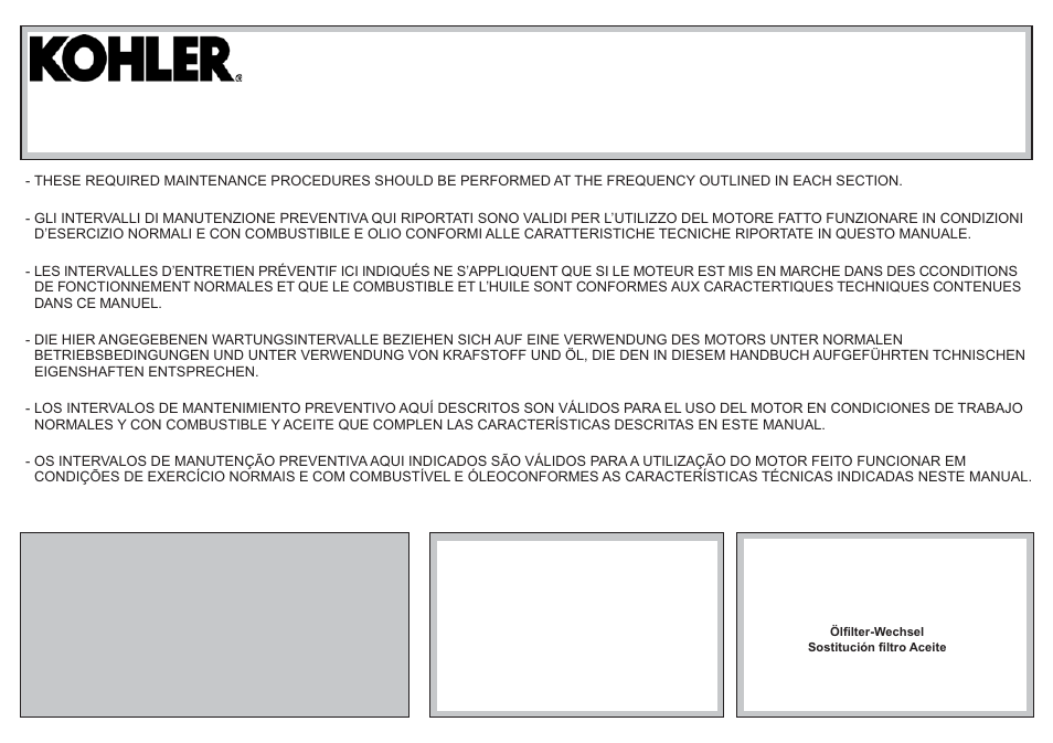 Kohler KD625-2 User Manual | Page 16 / 136