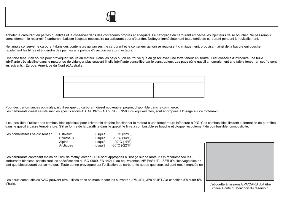 Combustible | Kohler KD625-2 User Manual | Page 44 / 136