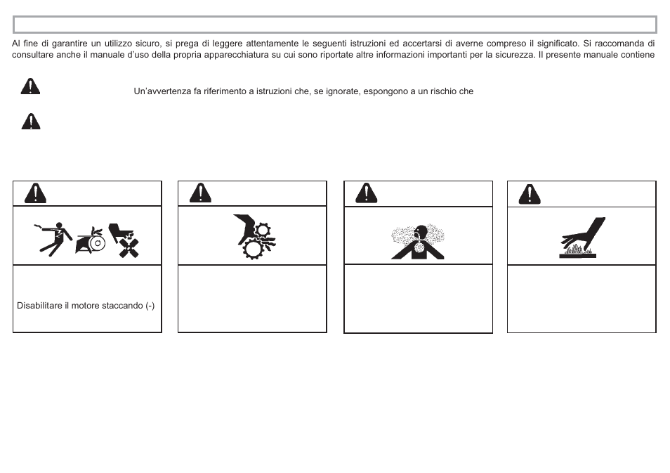 Avvertenza | Kohler KD625-2 User Manual | Page 6 / 136