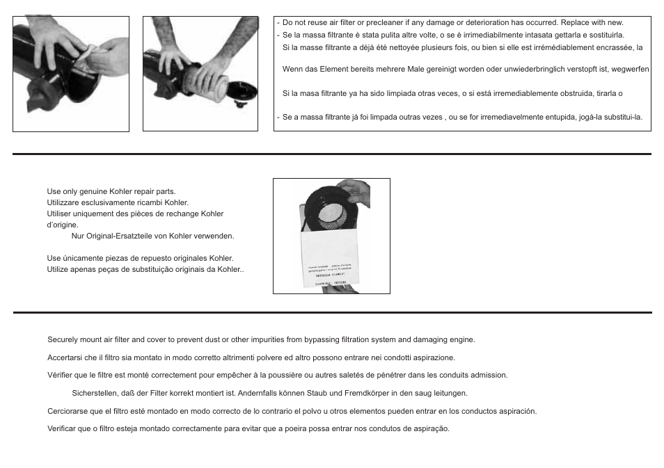 Kohler KD625-2 User Manual | Page 62 / 136