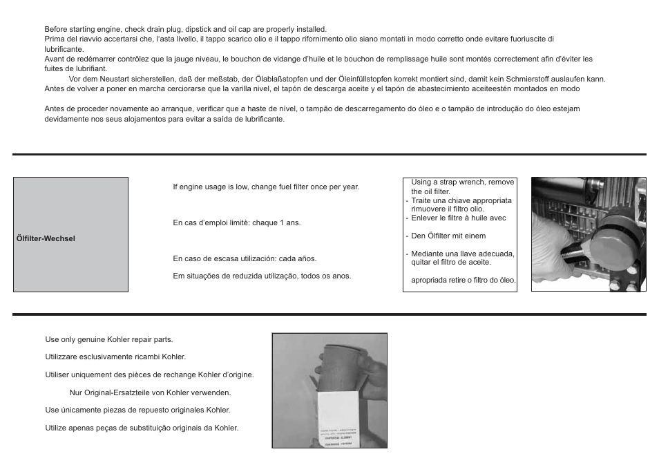 Kohler KD625-2 User Manual | Page 71 / 136