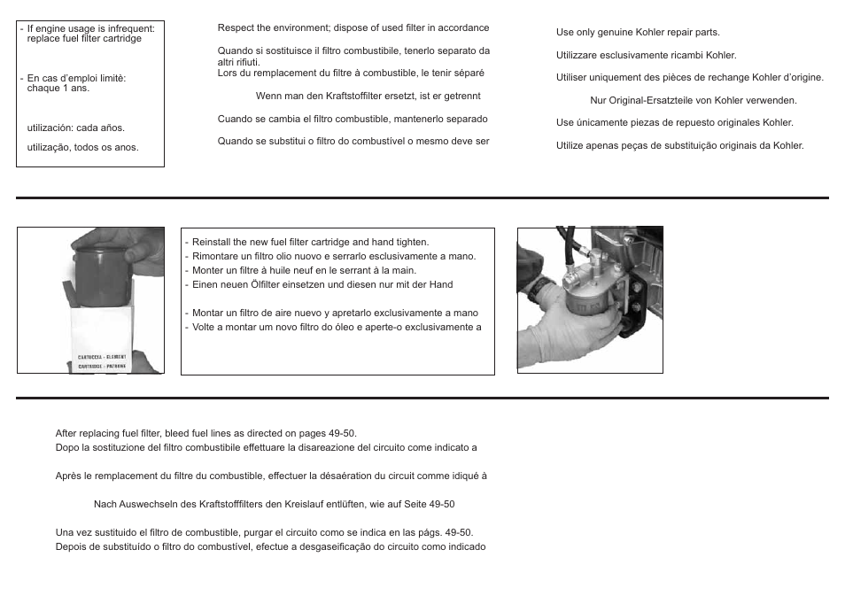 Kohler KD625-2 User Manual | Page 74 / 136