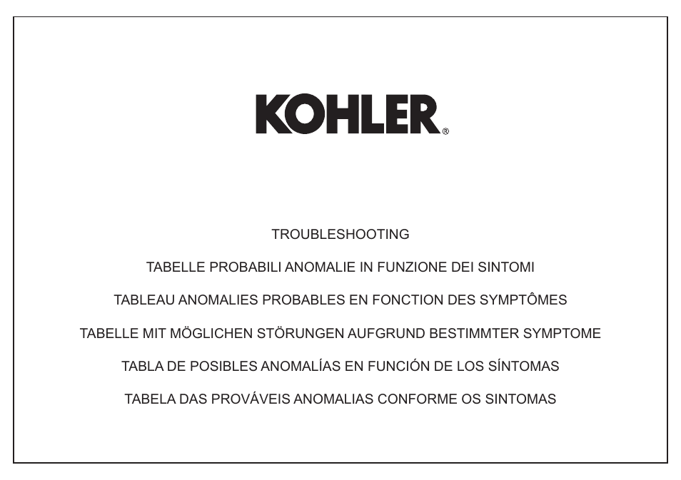 Kohler KD625-2 User Manual | Page 89 / 136